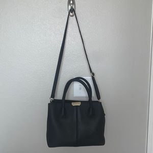 Black Leather Purse